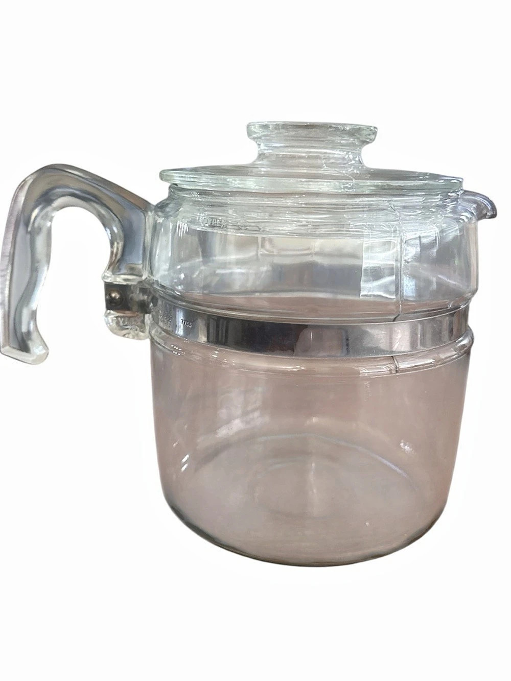 Vintage PYREX Flameware Glass Coffee Percolator